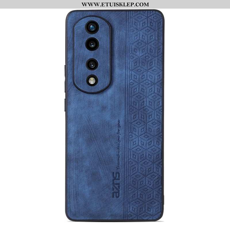 Etui do Honor 70 Efekt Skóry Azns